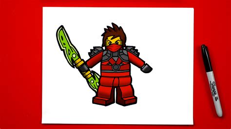 how to draw ninjago ninjas.